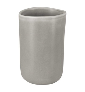 Spirella, Spirella - Zahnbürsten-Glas Sina - Taupe, Sina Zahnbecher Taupe