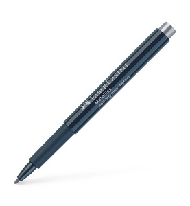 Faber-Castell, Faber Castell - Marker Metallics, Farbe nothing else metals, Faber-Castell Metallic Marker, 1,5mm, silber, 160751