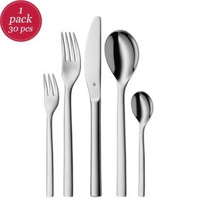 Wmf, WMF - Atria 30-teilige Besteckgarnitur - Silber, WMF Besteck Atria