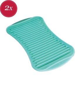 LEKUE, Lekue - $er-Set Ice Crusher 2 - Türkis, Ice Crusher türkis 2er Set, 22.5x13x1.3 cm