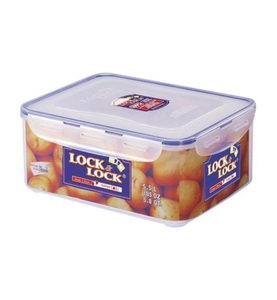 Lock & Lock, Lock & Lock Lock & Lock Vorratsdose 5.5 l, Vorratsdose rechteckig 5.5lt m.Abtropfeinlage 29.5x23x11.8cm