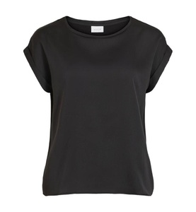 Vila Clothes - T-Shirt Viellette - Schwarz