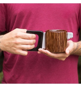 Thumbs up, Thumbs Up - Kaffeebecher Saw - Braun, 