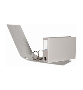 Biella, Biella Ordner Spezialformate A5 quer, Biella Ordner, 8cm, grau, A5 quer, 120558.00