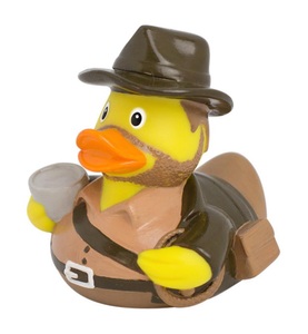 Lilalu, Lilalu - Badeente Indy - 7.5 x 8.5cm, 
