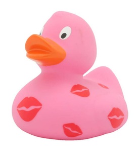 SOMBO, Sombo - Badeente Kussmund - 7.5 x 8.5cm, 