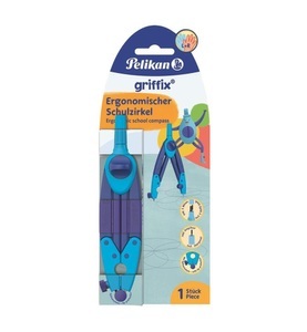 Pelikan, Pelikan Schulzirkel Zirkel griffix blau, Pelikan Schulzirkel Zirkel griffix blau