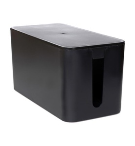 ALLOCACOC, ALLOCACOC - Kabel-Organizer-Box Small - Schwarz, SCHOENENBERGER 5900 - Kabelbox (Schwarz)