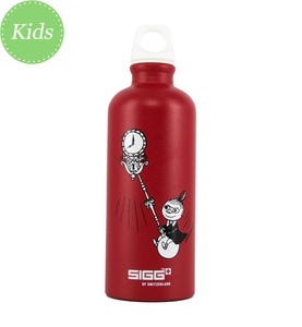 SIGG, Sigg - Trinkflasche Littly MY 0.6L - Dunkelrot, Kinder Trinkflasche Traveller Moomin Moomin Little MY 0.6 L