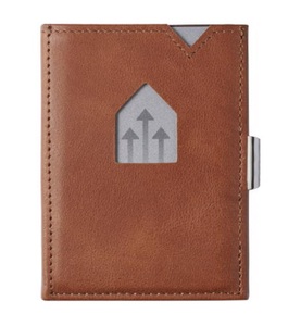 Exentri, EXENTRI Portemonnaie Wallet, Material, Exentri Wallet Leder Sand für 10 Karten