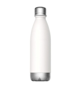 ASOBU, Asobu Central Park Travel 500ml Trinkflasche weiss/silber, 
