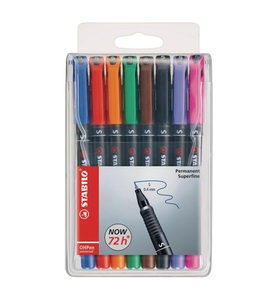 undefined, STABILO OHP Pen permanent 0,4mm 841/8 8er Etui