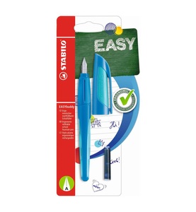 undefined, STABILO Schulfüller EASYbuddy Easy Blau, STABILO Füllhalter EASYbuddy M B-51558-5 blau, hellblau