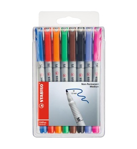 undefined, STABILO OHP Pen non-perm. 1mm 853/8 8er Etui