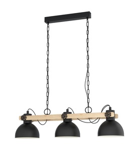 Eglo, EGLO Pendellampe LUBENHAM, Eglo Pendellampe Lubenham | 28 W | 90 × 20 × 11 cm