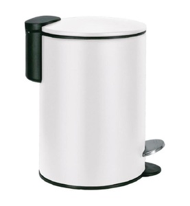 Kleine Wolke - Treteimer Silence 3 l, Weiss
