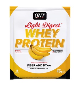 QNT, QNT - Light Digest Whey Protein Banana 40g, QNT Light Digest Whey Protein Banana (40g)