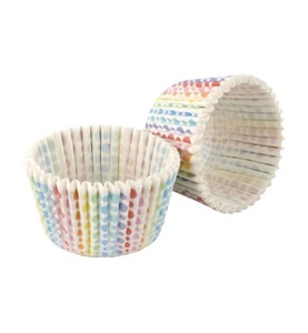 Tala, 1x Cupcake Papierförmchen *Rainbow* 32 Stück, 32 Stk. Cupcake Formen Rainbow weiss