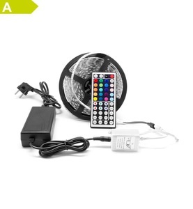 Unotec, LED-Leuchtmittel mit Fernbedienung 5 m wasserresistent - bunt, 
