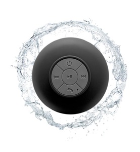 Unotec, Bluetooth®-Lautsprecher für die Dusche schwarz, 