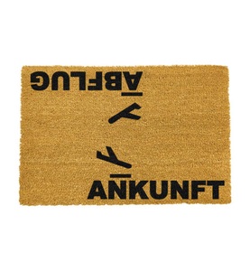 Artsy, Artsy - Fussmatte German Ankufablug - 60 x 40 cm, 