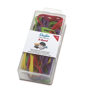 Läufer, LÄUFER Rondella Gummibänder X-Band 69582 farbig ass., Xx11mm, Läufer Gummiband Rondella X-Bands Bunt, 30 g