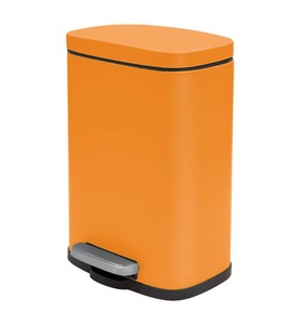 Spirella, Spirella - Abfalleimer Akira 5 L - Orange, Spirella Akira Treteimer 5l Orange