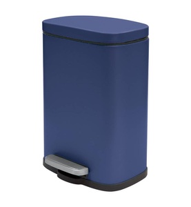 Spirella, Spirella - Abfalleimer Akira 5 L - Marinblau, Spirella Akira Treteimer 5l Blau