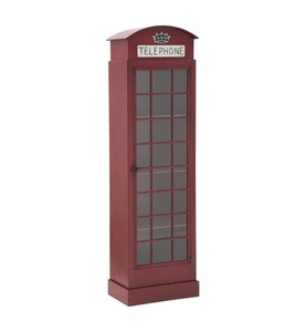 Mauro ferretti, Mauro Ferretti - Vitrine Telephone Booth London - Rot, 