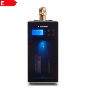 Climadiff, Climadiff Flaschenkühler VINICAVE Schwarz rechts, Climadiff Flaschenkühler «Vinicave», mit Touchscreen, grau