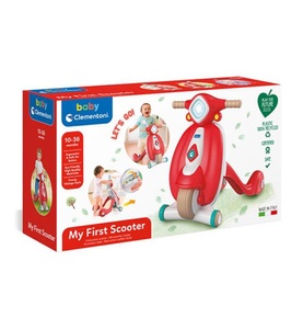 Clementoni, Clementoni - My First Steps Scooter D/F/I mehrsprachig, 