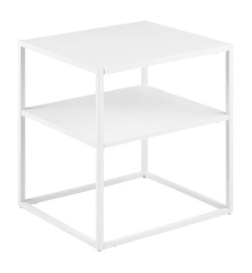 mutoni scandi, Nachttisch Modern Line weiss, 