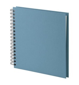 undefined, Rössler Soho Fotoalbum Blau, RÖSSLER Fotoalbum 23x23cm 1329452156 denim/off white