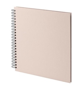undefined, Rössler Soho Fotoalbum Beige, Schwarz 60 Blätter, Rössler Fotoalbum S.O.H.O. Powder, 29 x 29 cm Altrosa