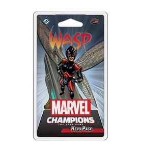 Asmodee, Asmodee FFGD2912 - Marvel Champions, Wasp, Helden Erweiterung,, Marvel Champions: Wasp (Spiel)