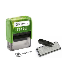Wedo, WEDO Tampon Vos affaires 3 lignes, vert, 