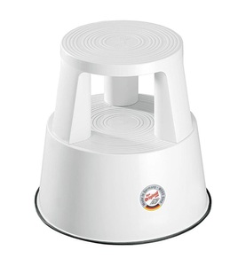 Wedo, WEDO Rollhocker Step Kunststoff, Weiss, WEDO Tritthocker »Step«