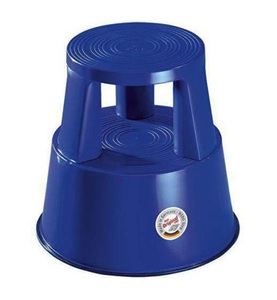Wedo, WEDO Rollhocker Step Kunststoff, Blau, WEDO Hocker »Step Kunststoff Bl«