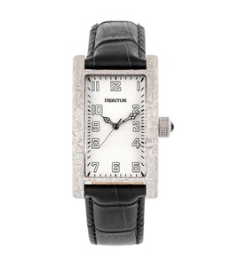 undefined, Heritor - Automatik-Armbanduhr Jefferson - Silber und Schwarz, 