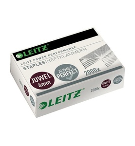undefined, Leitz 56420000 staples, LEITZ Heftklammern Juwel 6mm 56420000 2000 Stück