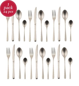 Sambonet, SAMBONET - Besteck-Set Taste 24-teilig, Champagner, sambonet Besteck-Set »Taste 24-teili«