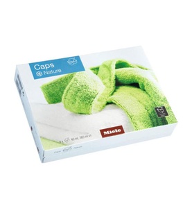 MIELE, Miele Caps Nature 9 Stück EasyOpen, Miele WA CSON 0902 L / Caps Nature 9er-Pack Weichspüler für frischen Wäscheduft. EasyOpen.