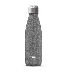 I-DRINK, I-DRINK Thermosflasche 500ml ID0030 Glitzer Silber, 