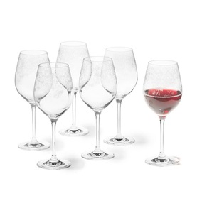 undefined, Leonardo Rotweinglas Chateau im 6er-Pack, LEONARDO Rotweinglas »Leonardo Rotweinglas Chateau 510 ml«, (6 tlg.), 6 teilig Klarglas mit Gravur stilvoll und edel
