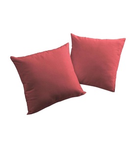Adam Elements - ADAM - Kissenbezug Uni Collection 40 cm x 40 cm, Rot