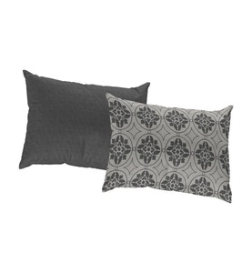 Adam Elements - ADAM - Kissenbezug Romantic Puligny 60 cm x 40 cm, Schwarz