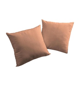 Adam Elements - ADAM - Kissenbezug Uni Collection 40 cm x 40 cm, Braun