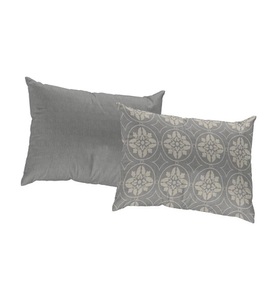 Adam Elements - ADAM - Kissenbezug Romantic Puligny Light 60 cm x 40 cm, Dunkelgrau