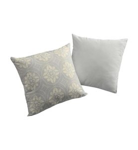 Adam Elements - ADAM - Kissenbezug Romantic Puligny Light 40 cm x 40 cm, Hellgrau