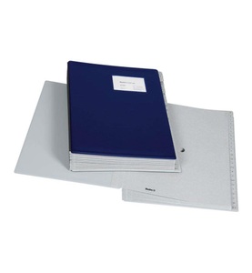 Biella, BIELLA Pultmappe Pronto 260x320mm 320424.07 dunkelblau A-Z, Biella Pultmappe Pronto, 260mm x 320mm, dunkelblau, 320424.07